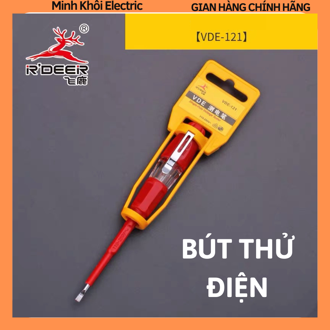Bút thử điện Rdeer VDE-121,bút thử điện đa năng,bút thử điện cảm ứng,tô vít điện đảo đầu,vít thử điện,bút thử điện áp,bút thử điện điện quang,bút thông mạch,bút điện xoay chiều,bút dò điện,,bút thử điện cảm ứng,bút thử điện đa năng,bút thử điện hạ thế,bút