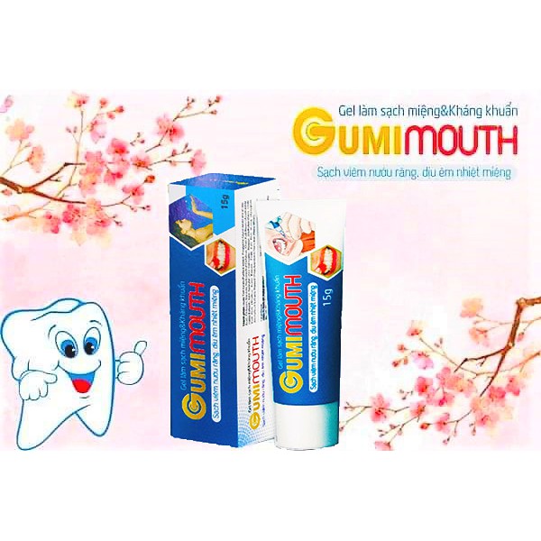 Gel gumimouth giúp dịu êm nhiệt miệng