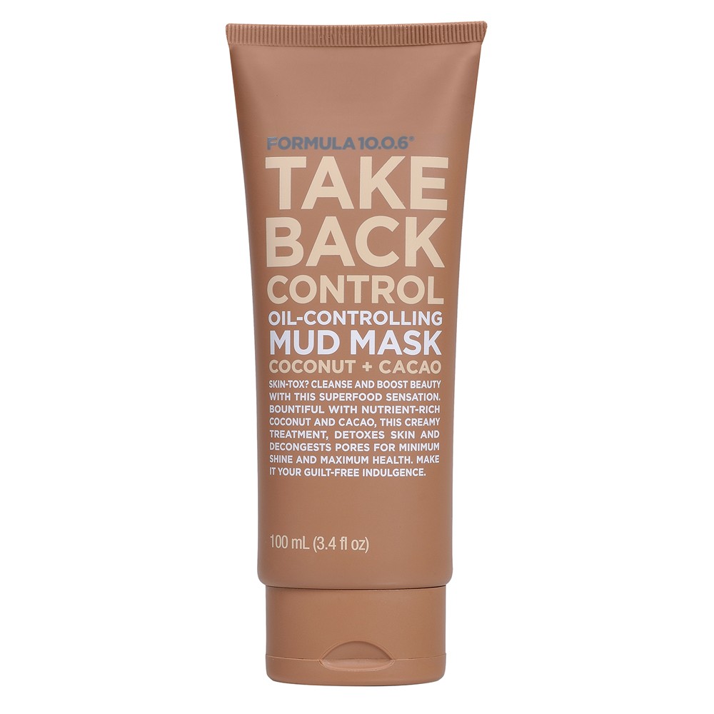 Mặt Nạ Kiểm Soát Dầu Formula 10.0.6 Take Back Control Oil-Controlling Mud Mask 100 mL