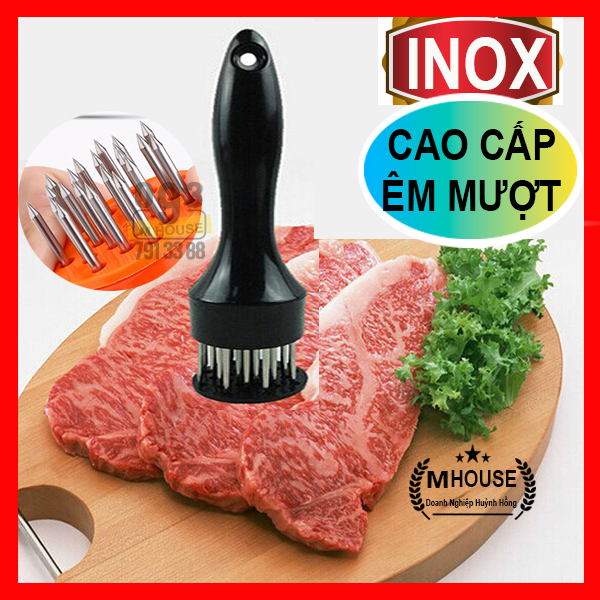 Dụng cụ Dầm Thịt Inox Dụng Cụ Băm nhà bếp thông minh