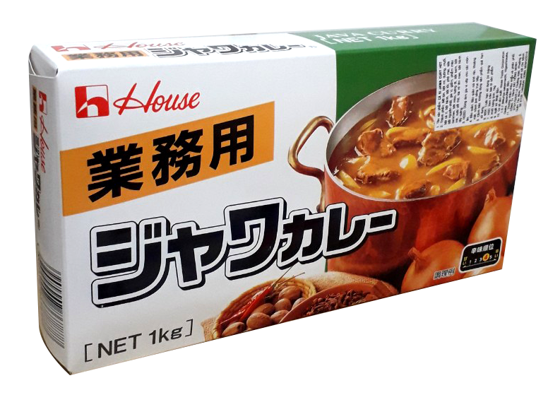 [HCM]GIA VỊ NHẬT BẢN VIÊN CÔ ĐẶC CÀRY JAWA CURRY - 1Kg
