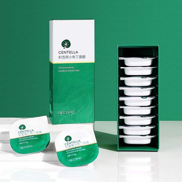 Mặt nạ rau má, mặt nạ đất sét, mặt nạ bùn rau má bioaqua chăm sóc da