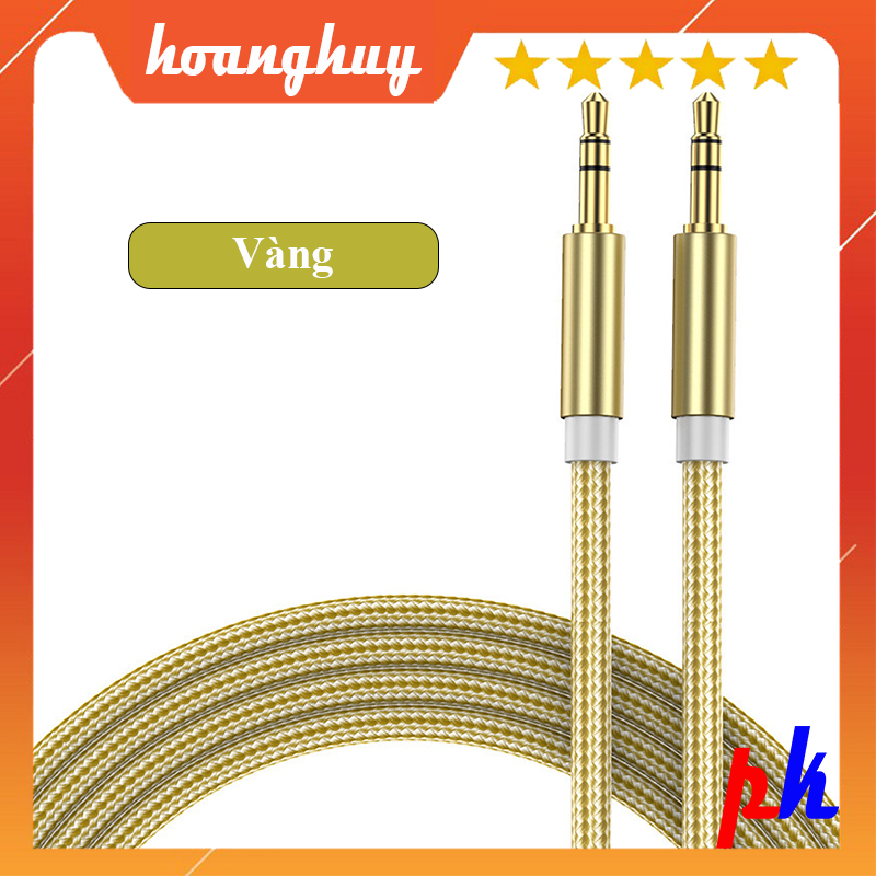 Jack 2 đầu 3.5 dương 3 chấu bằng đồng nguyên chất