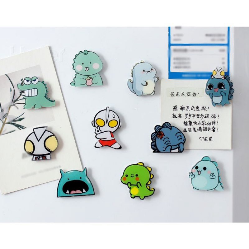 Pin stick cài áo - huy hiệu cài balo- khủng long