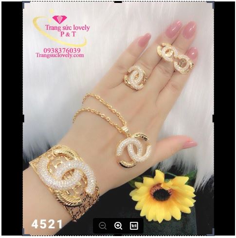 bộ trang sức dự tiệc x