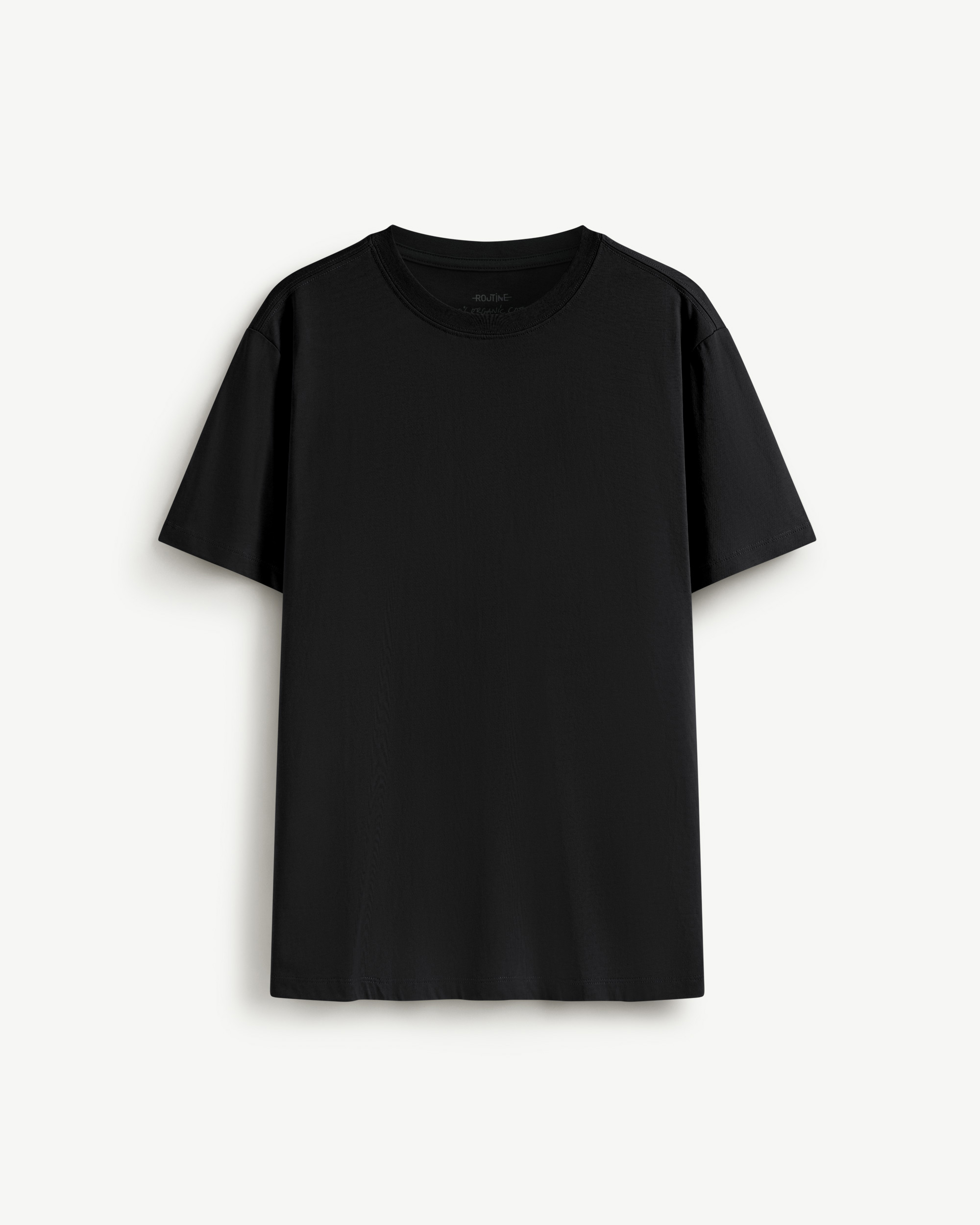  Áo Thun Trơn Basic Tay Ngắn Organic Cotton Form Fitted - Routine 10F24TSS003CR1 