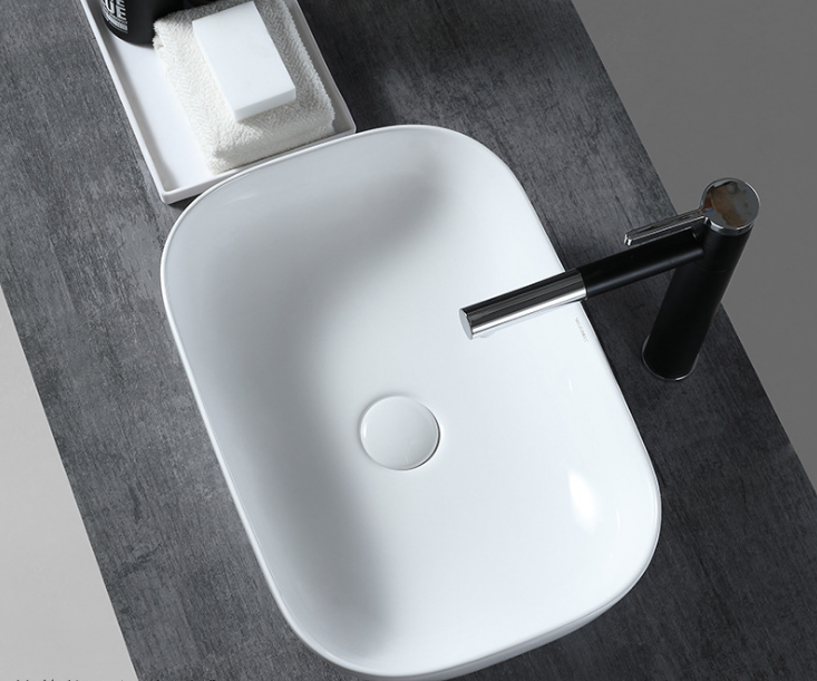 Chậu Lavabo rửa mặt đặt bàn cao cấp EBEC LV-26