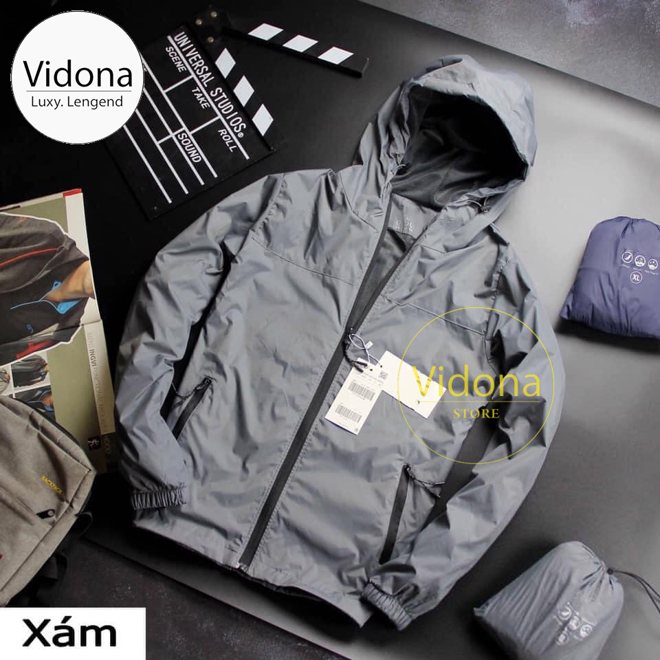 ÁO KHOÁC NAM, ÁO GIÓ NAM 2 LỚP CHỐNG NƯỚC 100%