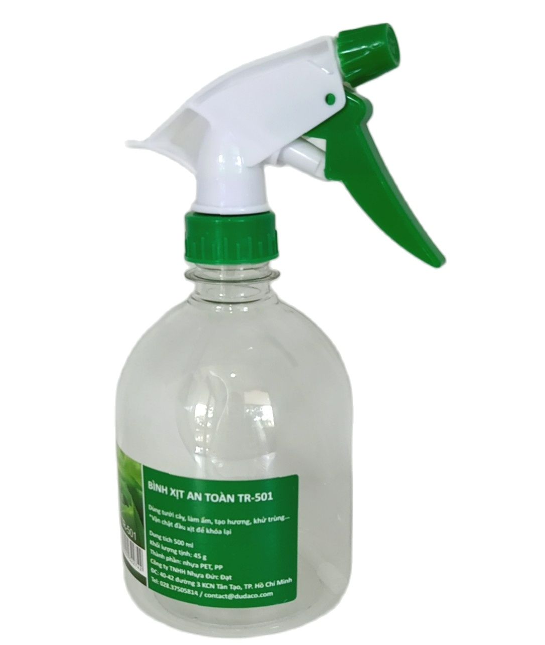 Bình Xịt Khử Khuẩn Dudaco 500ml - Bình Xịt Tóc 501