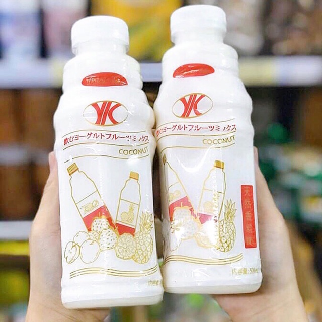 Sữa chua uống Nhật Bản chai 500ml