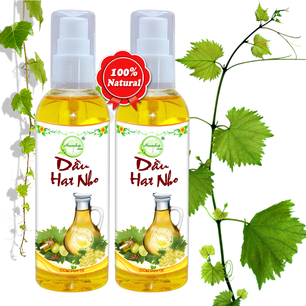 Dầu Hạt Nho giảm thâm quầng mắt 50ml - Henashop