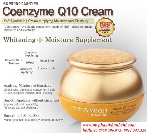 [HCM]Hàng chuẩn Kem chống lão  hoá Bergamo Coenzyme Q10 Cream kem Bergamo Coenzyme Q10 Cream
