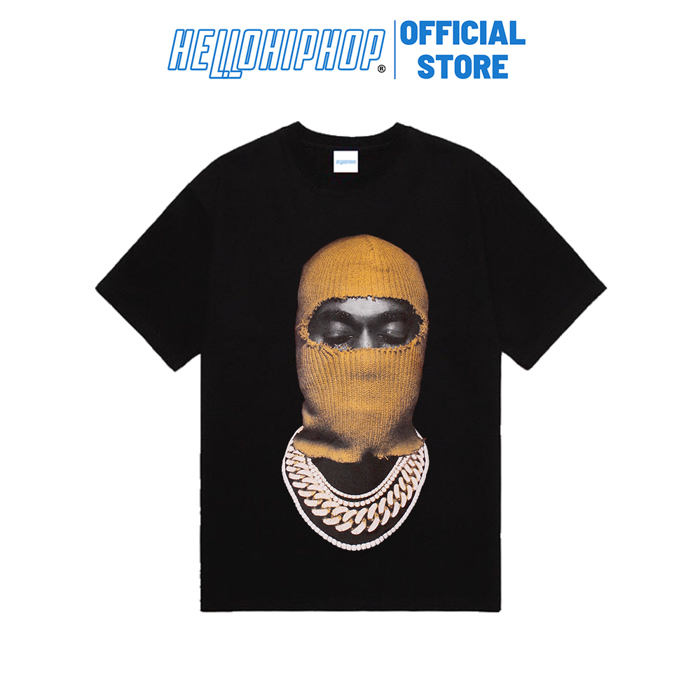 Áo thun nam IHNOMUHNIT-BLACK SS21   , áo thun nam oversize form rộng unisex cotton 100% co giãn