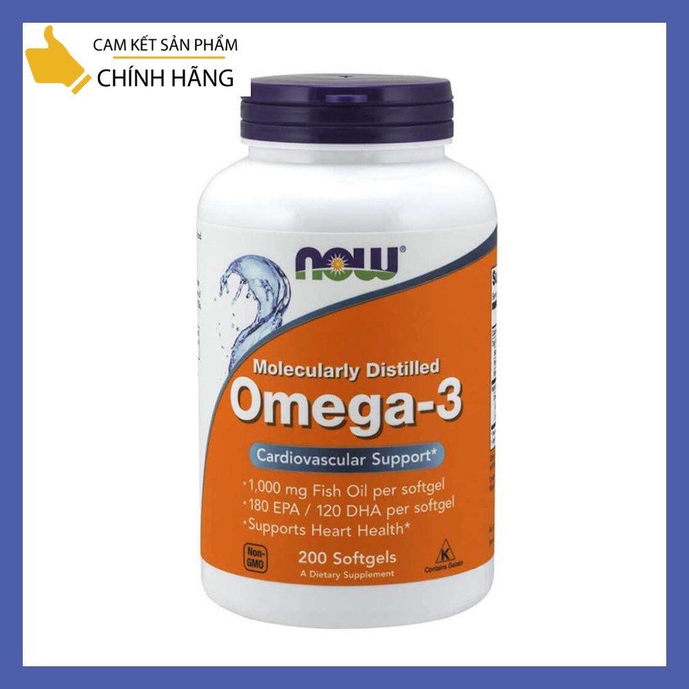 Now omega3 200 viên. sản phẩm tăng cường sáng mắt , đẹp da, mắt sáng khỏe , bổ não
