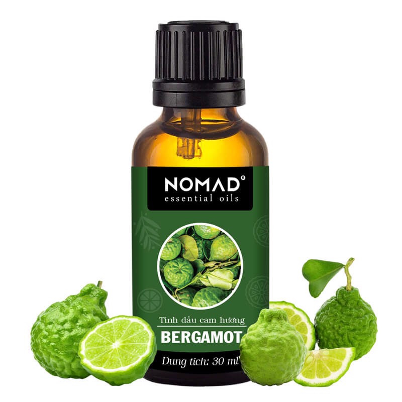 Tinh Dầu Cam Hương Nguyên Chất Nomad Bergamot Essential Oil