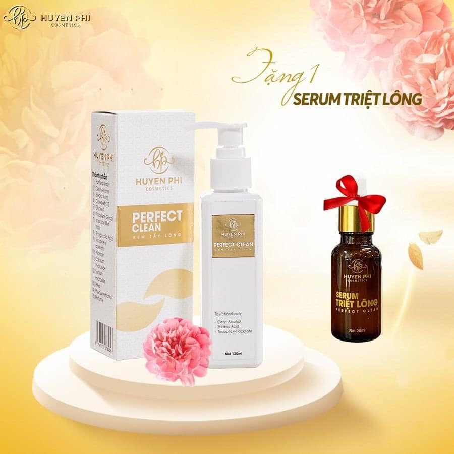 [Chính Hãng Huyền Phi-Date 11/2024] COMBO Kem Tẩy Lông, Serum Triệt Lông Vĩnh Viễn Huyền Phi, Triệt Lông Nách, Triệt Lông Vùng Kín, Triệt Lông Tay Chân , Triệt Lông Bụng, Triệt Lông Tận Gốc