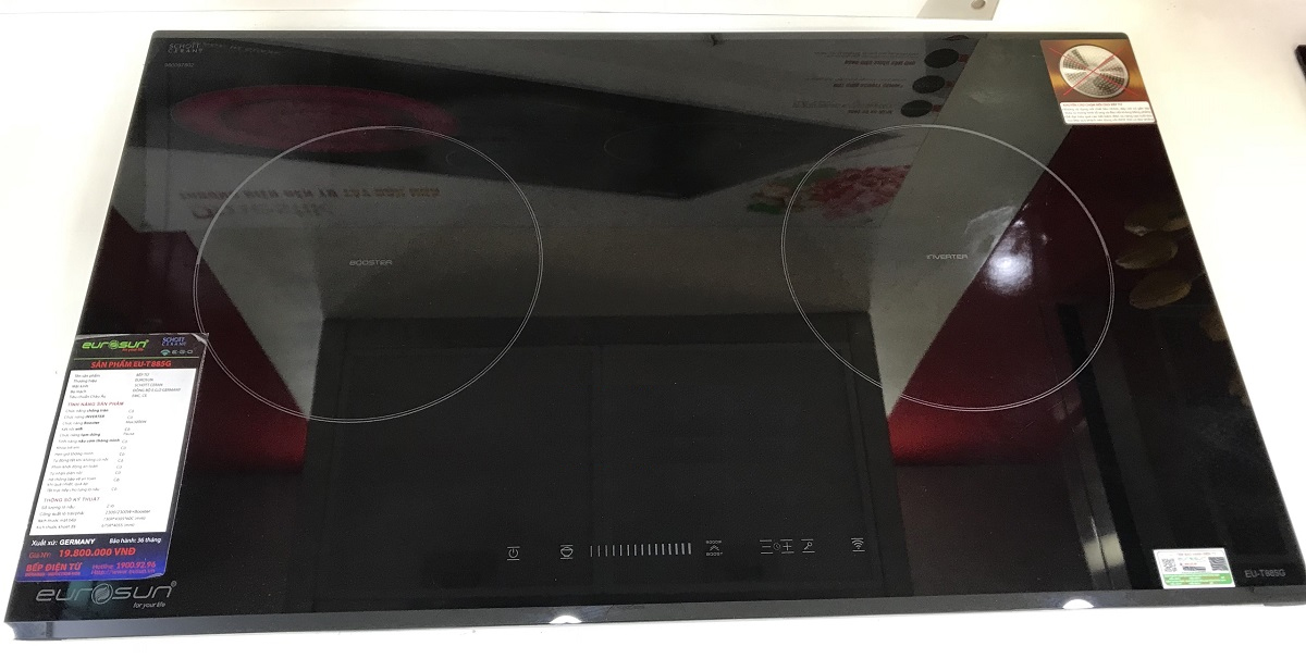 Bếp từ eurosun eu-t885g - giảm thêm 1,7 triệu tiền mặt