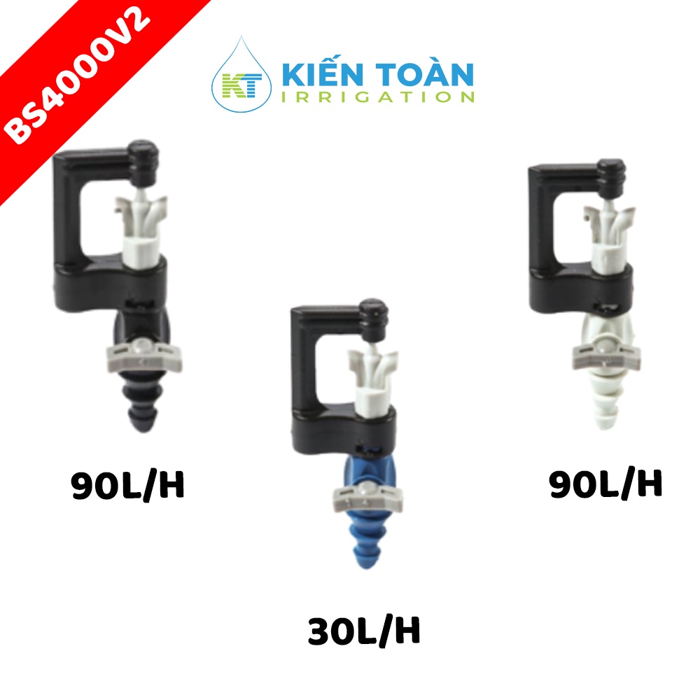 Béc tưới Bs4000 V2- chuyên xịt thuốc cây trồng và tưới gốc