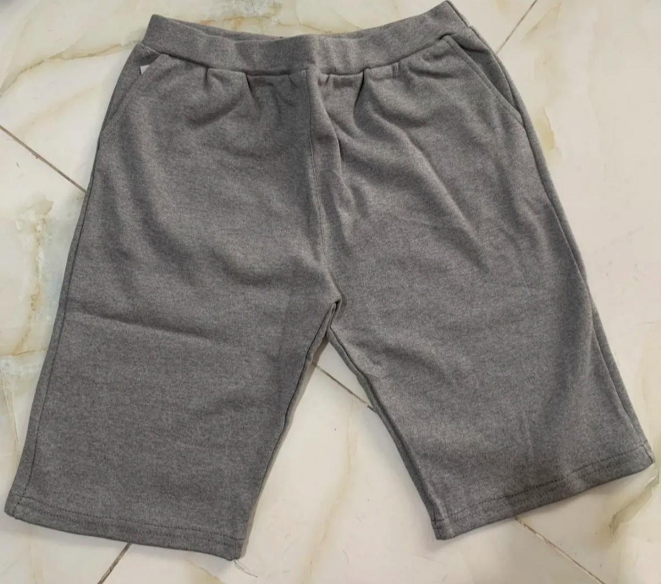 Quần Legging nữ lửng chất vải thun co giãn 4 chiều, Quần đùi ngố mặc nhà dáng ôm bó lưng thun nâng mông tập YGM, YOGA, Bigsize 65kg