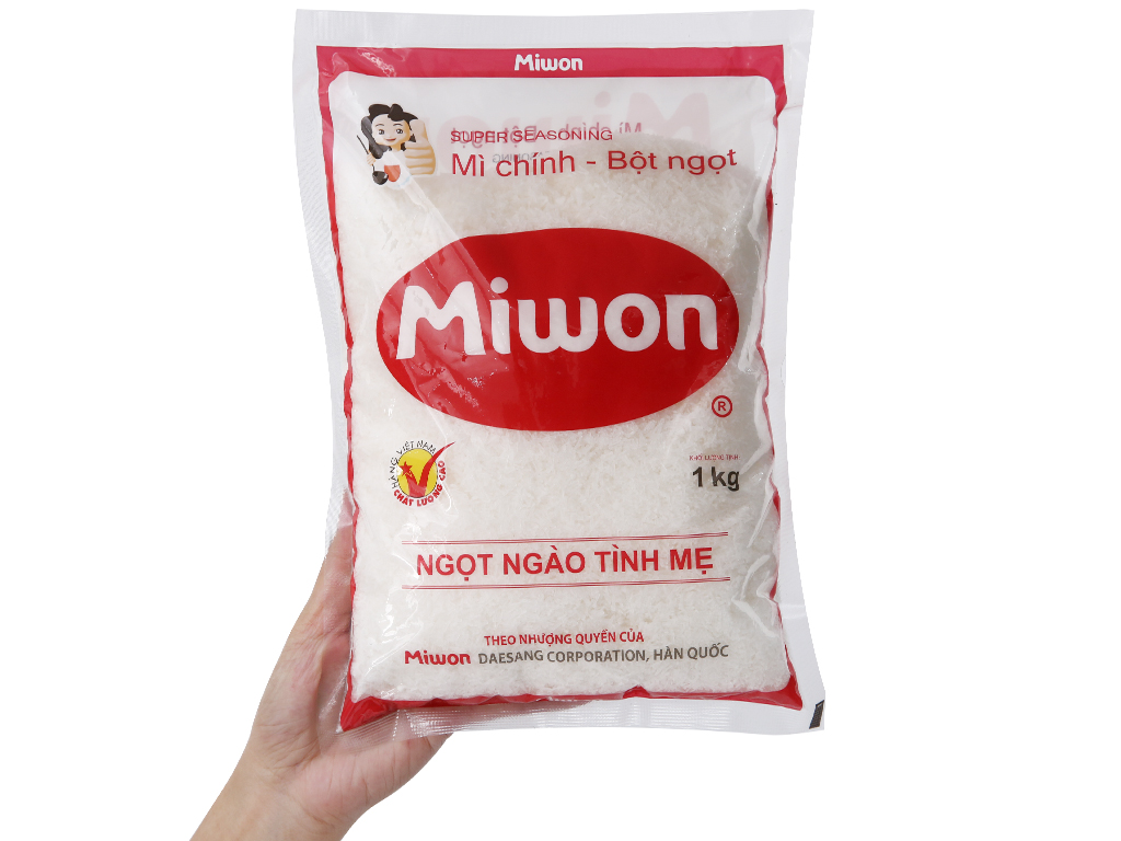 Bột ngọt Miwon gói 1kg