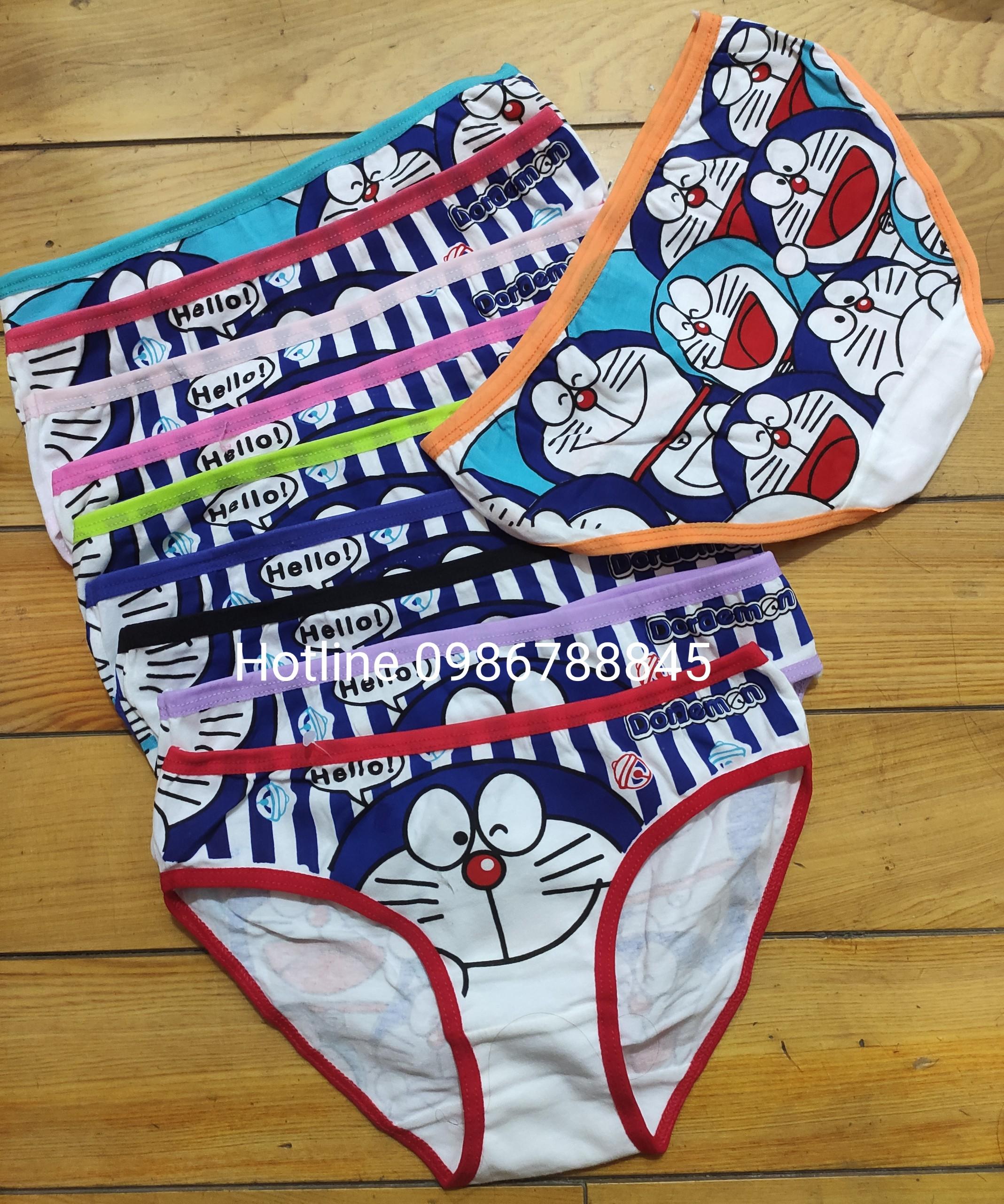 Bộ 5 quần lót Đôrêmon đáng yêu cho bạn nữ