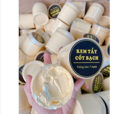  Kem Tẩy Cốt Bạch  Kem Dưỡng Trắng da Cực Nhanh 250g 