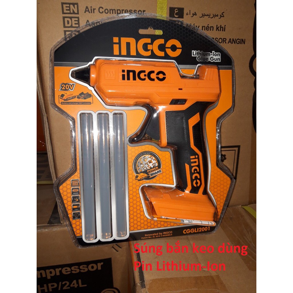 Dụng cụ bắn keo dùng pin lithium cggli2001