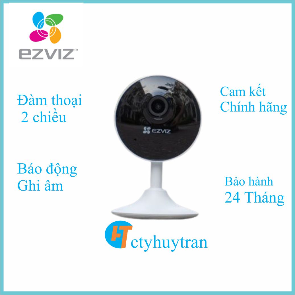 Camera Wifi EZVIZ C1C 2.0mp chuẩn mới H265 tích hợp mic ghi âm, loa đàm thoại 2 chiều, báo động chuyển động hàng chính hãng, giá tốt  {thuongcamera}