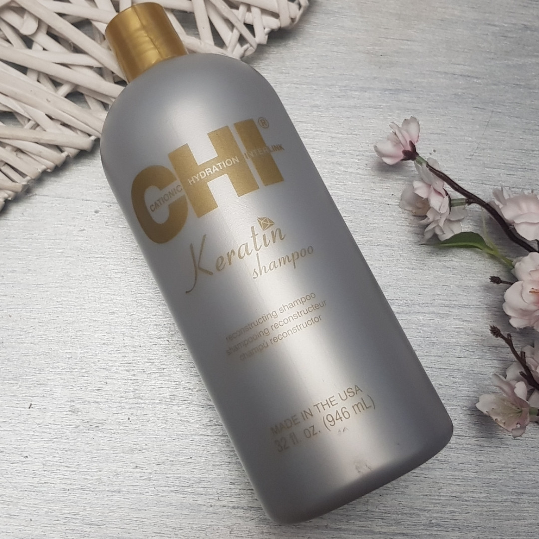 Dầu gội siêu mượt phục hồi CHI Keratin Shampoo 946ml