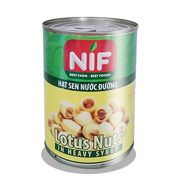 Hạt sen nước đường nif 560g