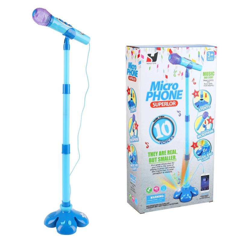 Mic hát karaoke đơn có giá đỡ Microphone Superlor