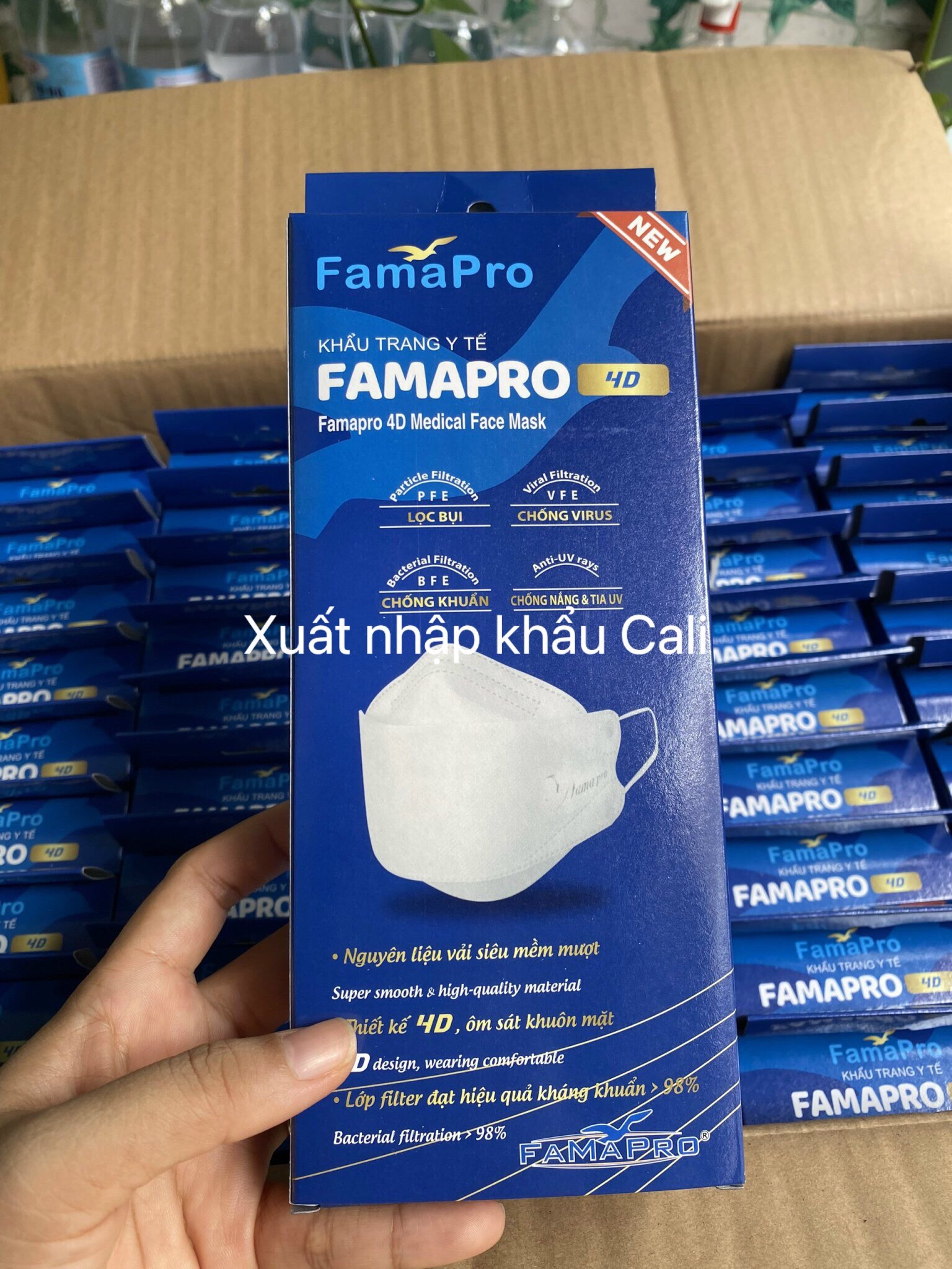 Khẩu trang Famapro 4D/khẩu trang kf94 Famapro