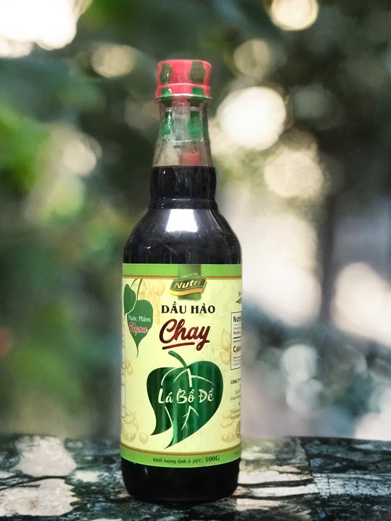 Dầu Hào Thuần Chay Lá Bồ Đề 500g - Nutricook - Ngọt Thanh Tự Nhiên từ nấm