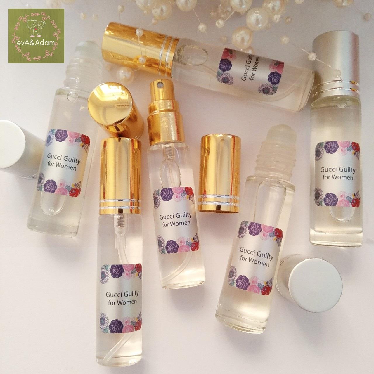 [HCM][lăn/xịt 10ml] Tinh dầu nước hoa Pháp Guilty For Women tinh tế táo bạo - tinh dầu nước hoa mini nữ dạng lăn dạng xịt tinh dầu nước hoa pháp chiết tinh dầu thơm nguyên chất thơm lâu - evA&Adam