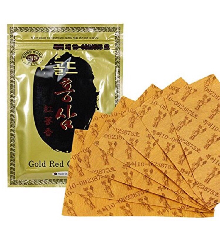 Cao dán hồng sâm Hàn Quốc , giúp giảm đau khớp 1 gói 20 miếng, cao dán Hàn Quốc, cao dán nhân sâm, Mỹ Anh Nhi Shop