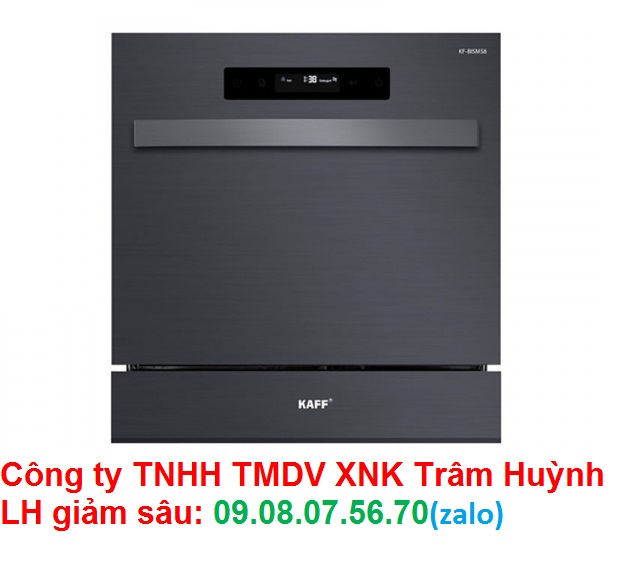 Tặng bộ rửa mặt somat - máy rửa chén âm tủ kaff kf-bisms8 - lh giảm giá sâu