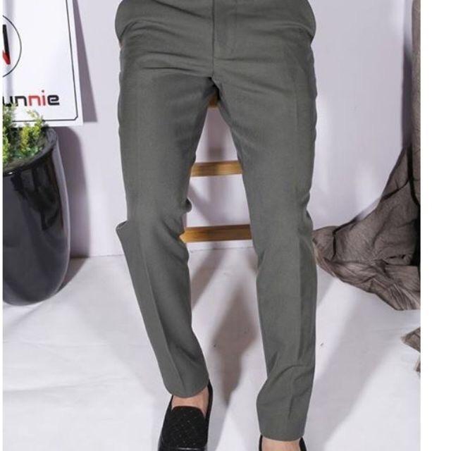 Quần Âu nam chống nhăn loại đẹp (Ghi Xẫm), Quần Tây nam dáng trẻ