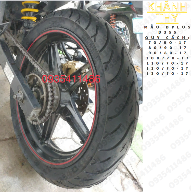 1 Cặp Vỏ ( Lốp ) Xe Yamaha Exciter 150cc