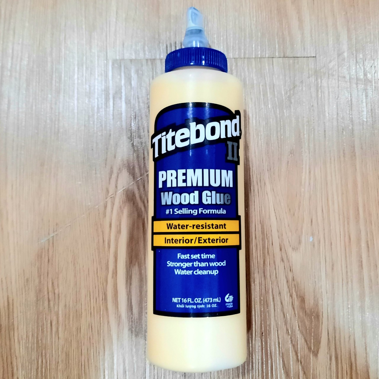 [HCM][keo dán gỗ] TiteBond II Premium Wood Glue 473ml/ Chiết lẻ 100ml