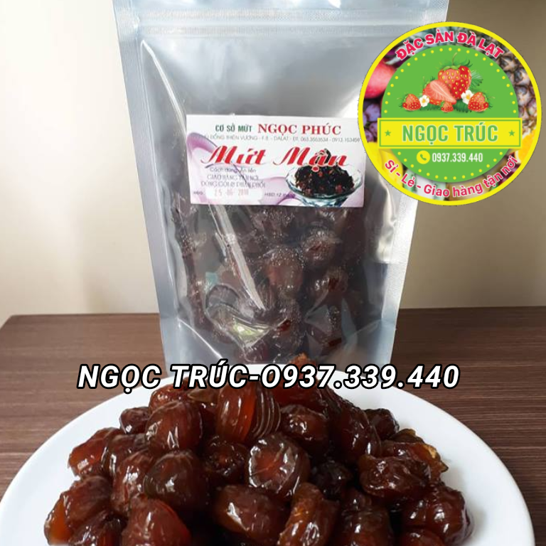 MỨT MẬN ĐẶC SẢN ĐÀ LẠT 500G