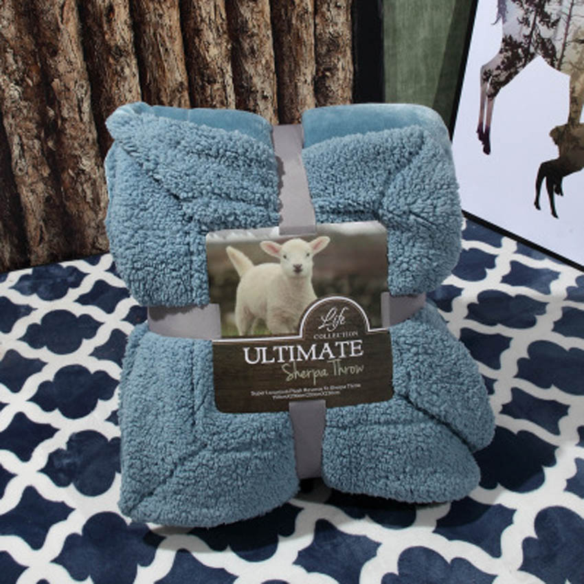 Chăn Lông Cừu , Chăn Lông Tuyết Ultimate Sherpa Throw 2m X 2m3 Cao Cấp