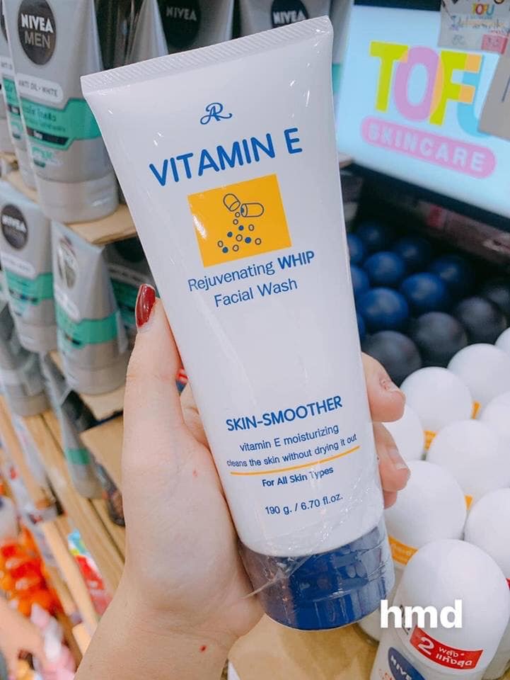 [HCM]Sữa Rửa Mặt Aron Vitamin E 150g - KM