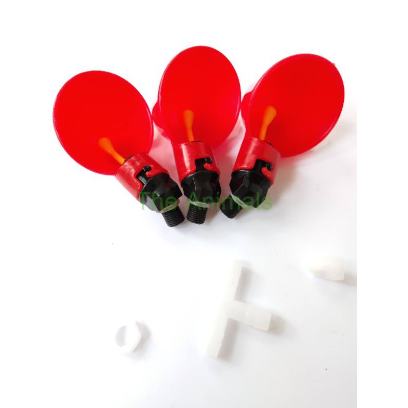 [COMBO 3 CÁI] Máng uống nước tự động cho chim, gà nuôi công nghiệp - Cốc uống nước cho gà - Bát uống nước cho gà