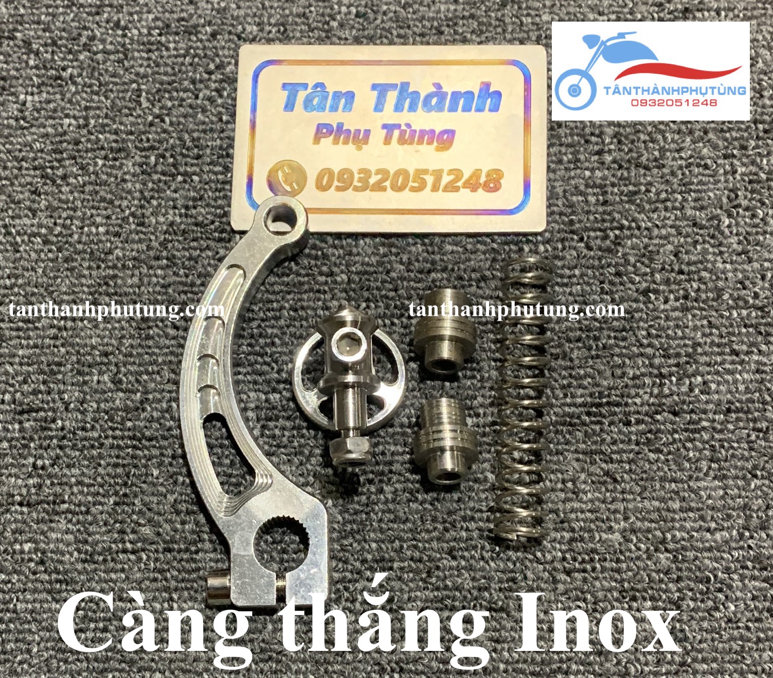 Bộ càng thắng Inox kèm loxo