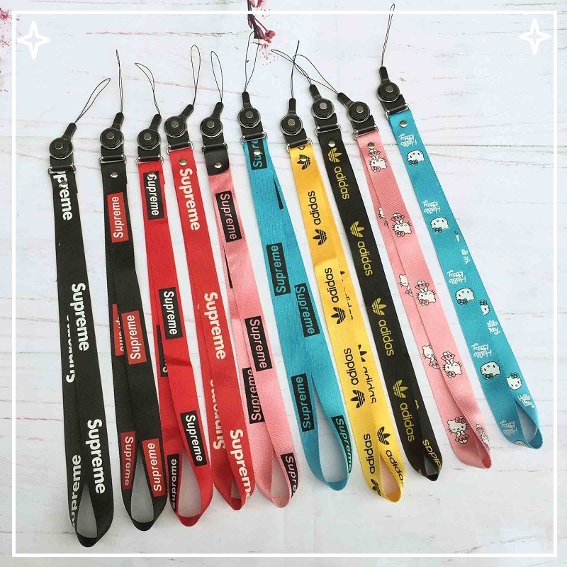 Dây đeo điện thoại ⚡ dây đeo điện thoại strap vải 7 mẫu treo phone, chìa khoá bền đẹp chắc chắn