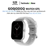 Đồng Hồ Thông Minh Chính Hãng GOOJODOQ WATCH Bluetooth Màn Hình Cảm Ứng HD 1.83 inch,Đo Nhịp Tim,IP67 chống nước thể dục theo dõi cuộc gọi