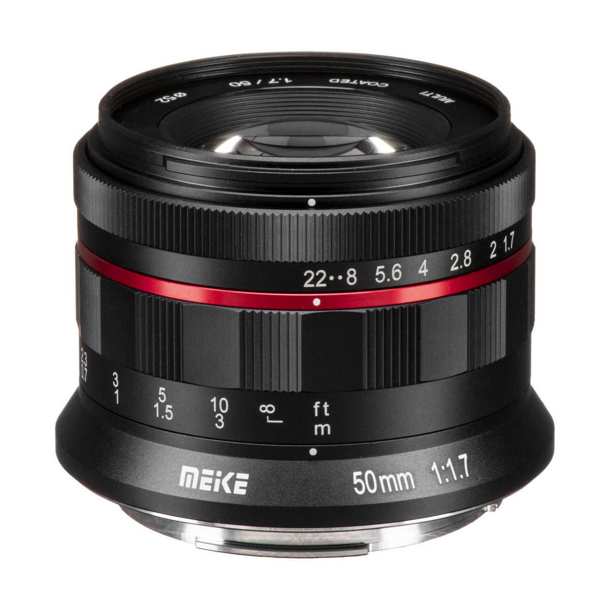 Ống kính meike mk-50mm f / 1.7 cho canon rf lấy nét thủ công