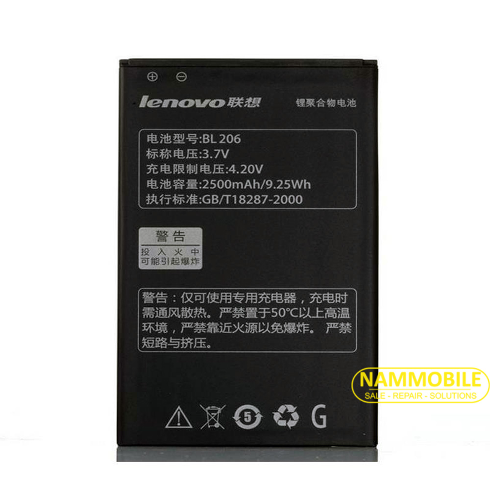Pin lenovo a208t a218t a269 a305e a316i bl214 1300mah zin + free ship