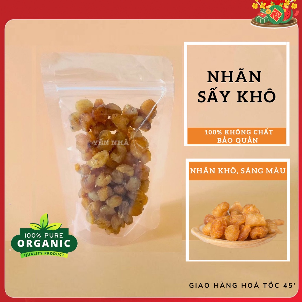Nhãn sấy khô hưng yến - yến sào yến nhà