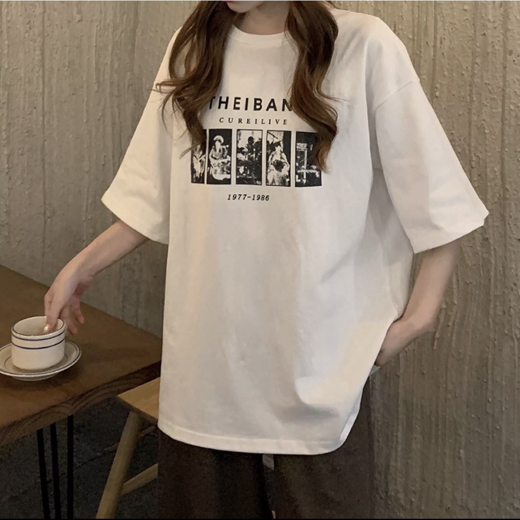 Áo thun phông nữ nam Áo phông 3158 unisex nam nữ form rộng oversize chất liệu Cotton